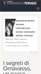 Mobile Screenshot of francescoteruggi.com